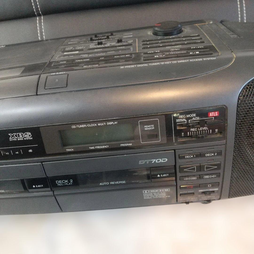 Panasonic Cd Md Cassette Deck (1 Rx-Dt70D