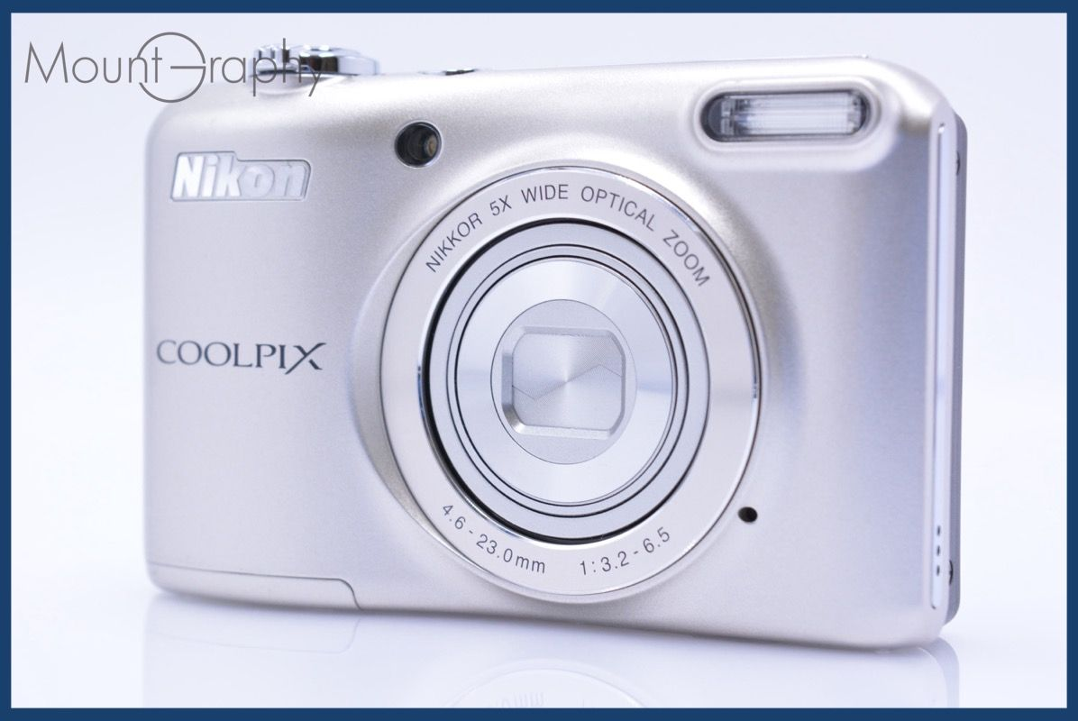 Compact Digital Camera Nikon Coolpix L28 5X #Am4962