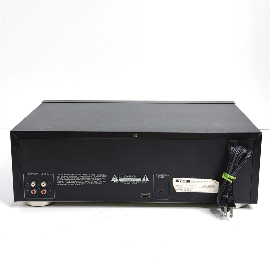 Teac Cd, Md Cassette Decks Ok W-6000R