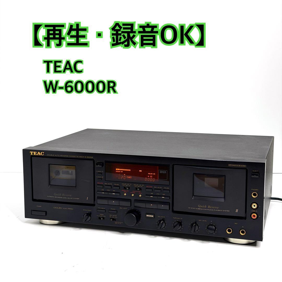 Teac Cd, Md Cassette Decks Ok W-6000R