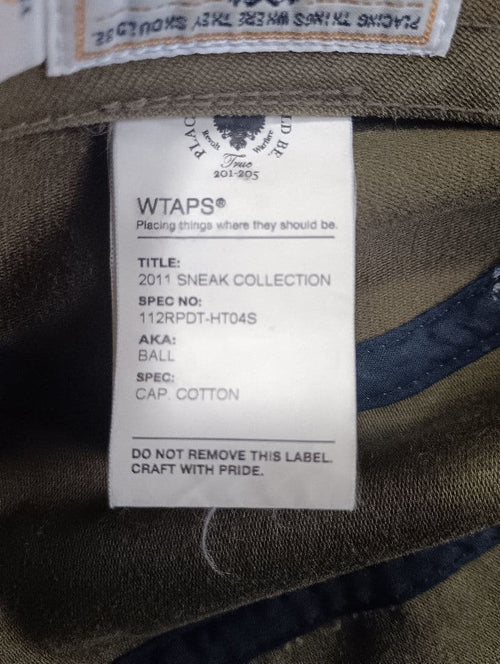 Wtaps Work Caps Cap
