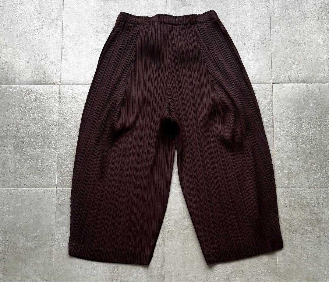 Pleats Please Wide-Leg Pants Loose-Fitting Issey Miyake 2