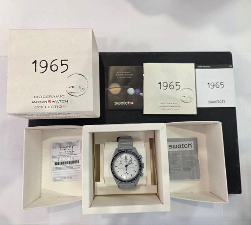 Swatch Quartz Watches Swatchomega Moonswatch 1965