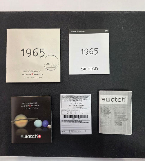 Swatch Quartz Watches Omega Moonswatch 1965