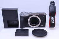 Canon Mirrorless Interchangeable Lips Eos M6 Mark Ii Eosm6Mk2Sl-Body (Silver)(