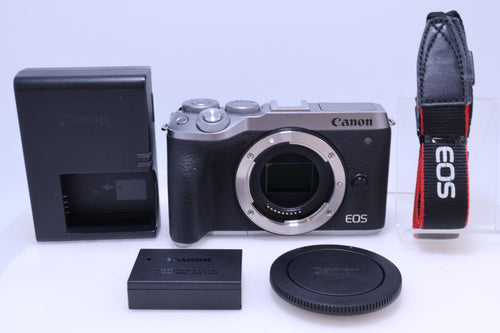 Canon Mirrorless Interchangeable Lips Eos M6 Mark Ii Eosm6Mk2Sl-Body (Silver)(