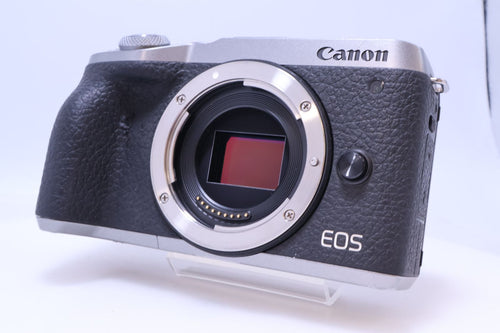 Canon Mirrorless Interchangeable Lips Eos M6 Mark Ii Eosm6Mk2Sl-Body (Silver)(