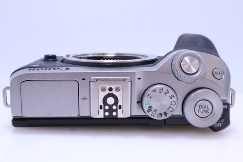 Canon Mirrorless Interchangeable Lips Eos M6 Mark Ii Eosm6Mk2Sl-Body (Silver)(