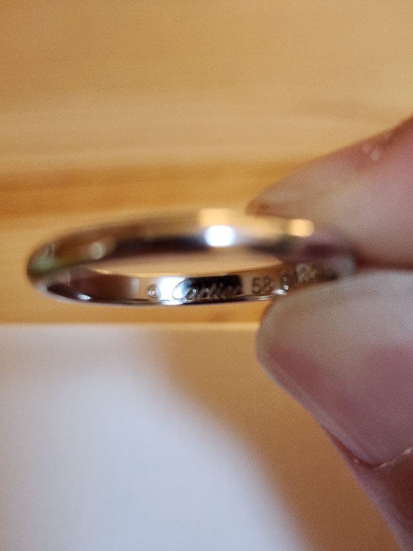 Cartier Rings Pt950 58