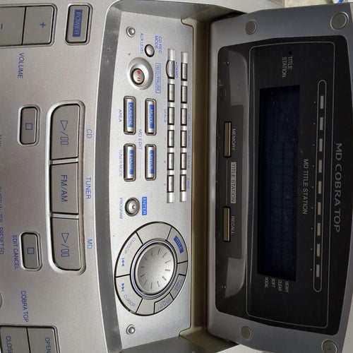 Panasonic Portable Cd Players Md Cobra Top