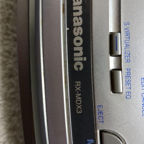 Panasonic Portable Cd Players Md Cobra Top