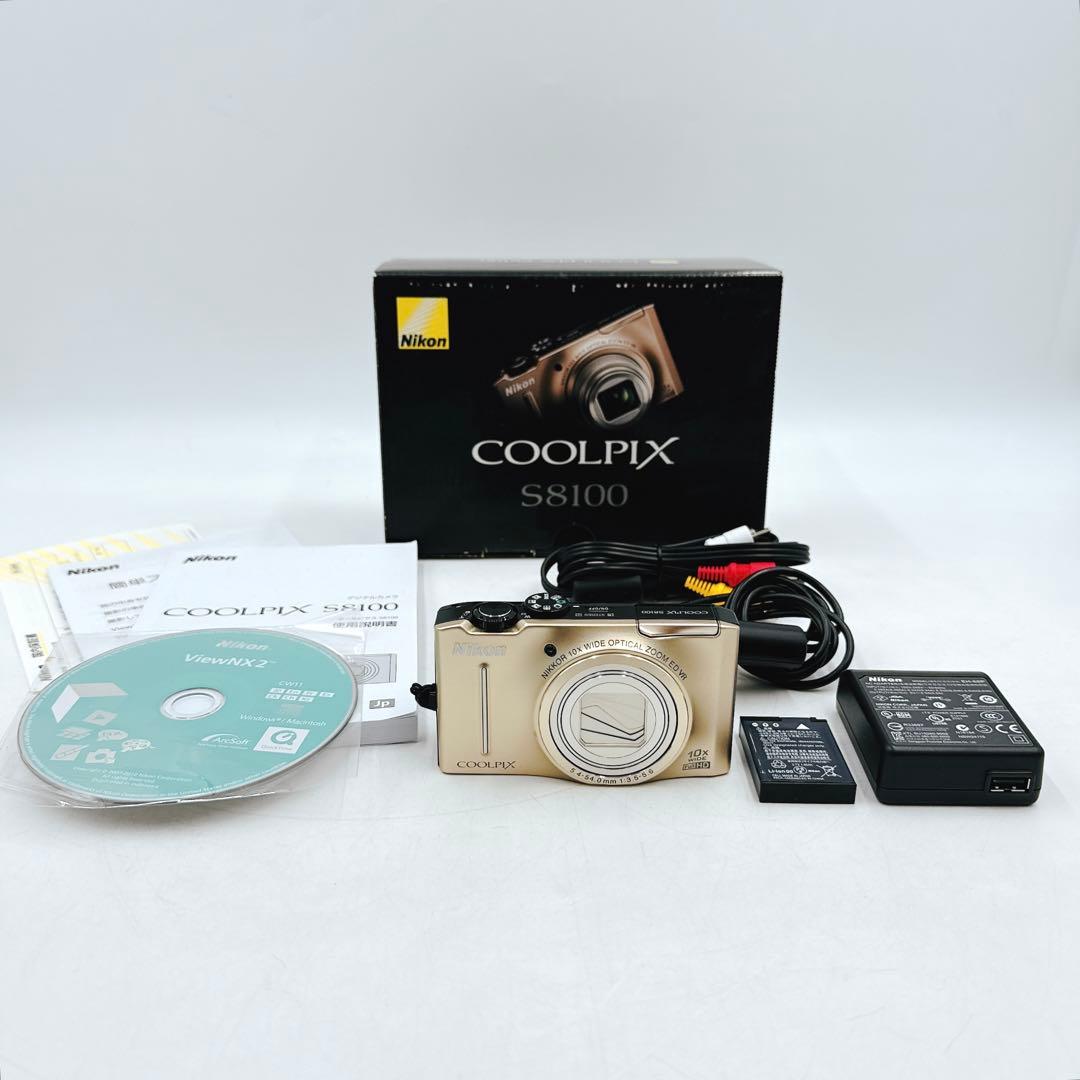 Nikon Compact Digital Cameras Coolpix S8100