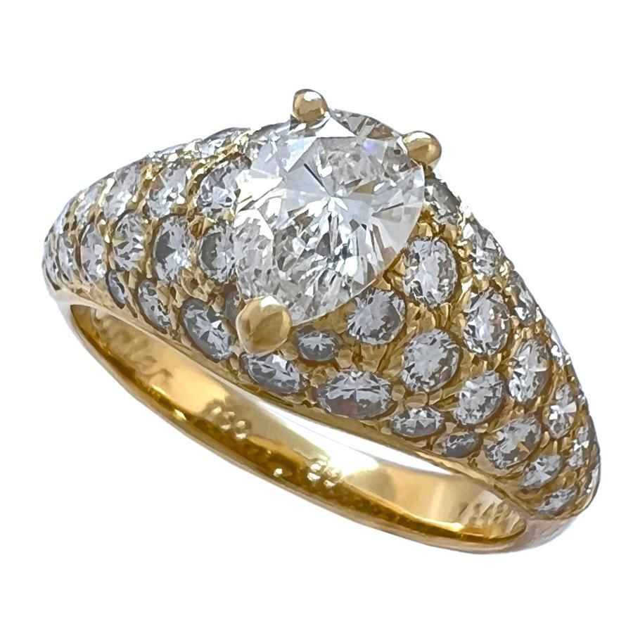 Cartier Ring 750 K18 Yg 50 10