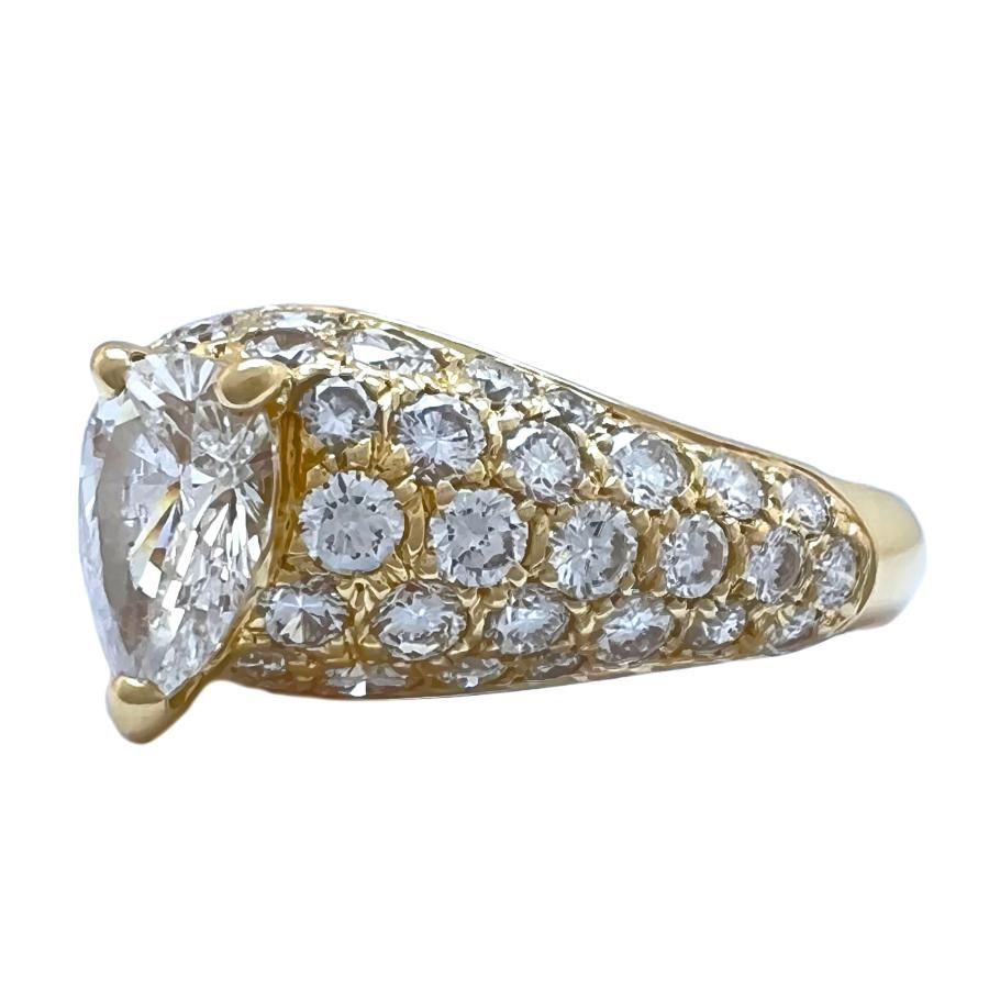 Cartier Ring 750 K18 Yg 50 10