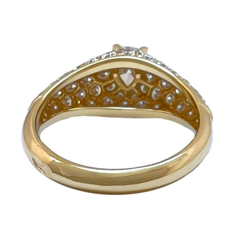 Cartier Ring 750 K18 Yg 50 10