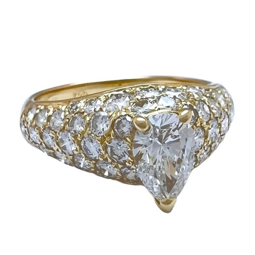Cartier Ring 750 K18 Yg 50 10