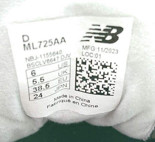 New Balance Sneakers Ml725Aa (D Gray 24.0
