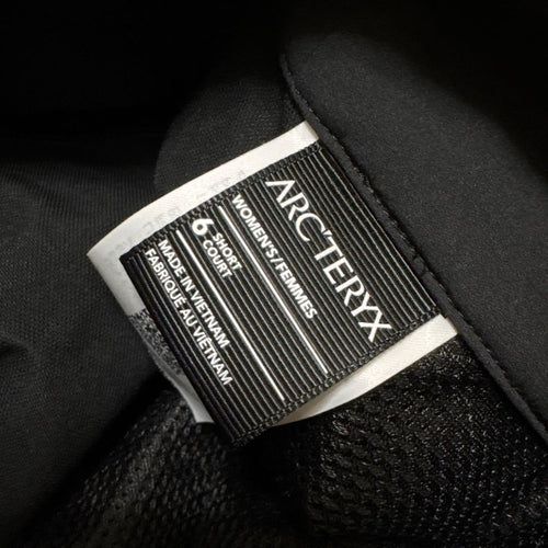 Arc'Teryx Pants Trousers 6-Short Black