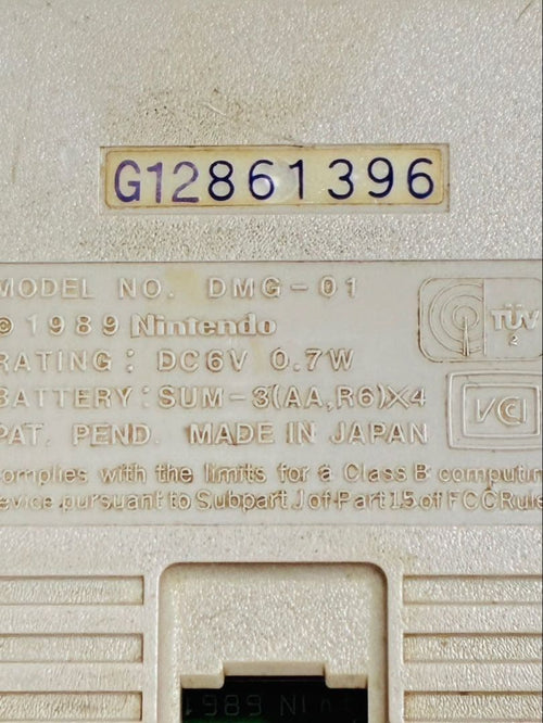 Consoles (Game Boy) Gb Dmg-01