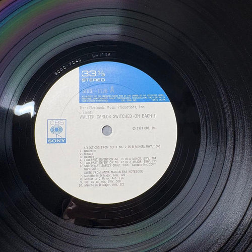 Overseas Music Wendy Carlos Switched-On Bach Ii