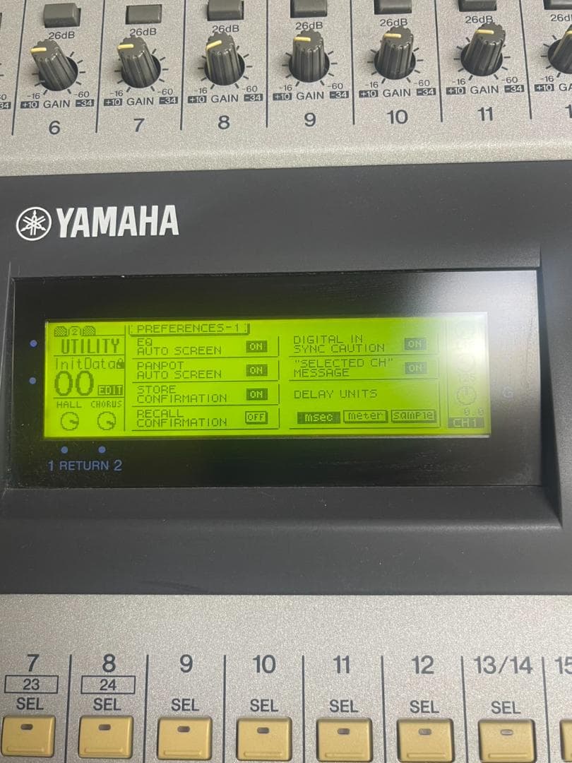 Yamaha Digital Mixer O1V Ok