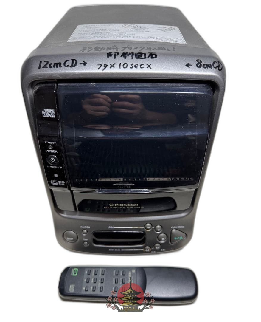 Pioneer Cd Md Cassette Deck 25 Pd-F25S-S