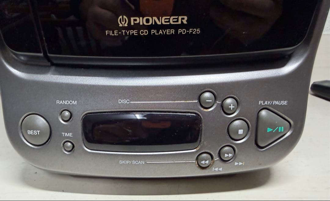 Pioneer Cd Md Cassette Deck 25 Pd-F25S-S
