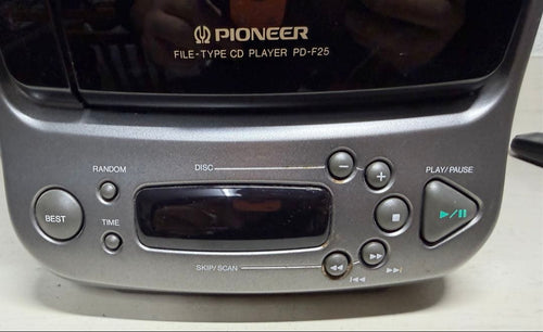 Pioneer Cd Md Cassette Deck 25 Pd-F25S-S