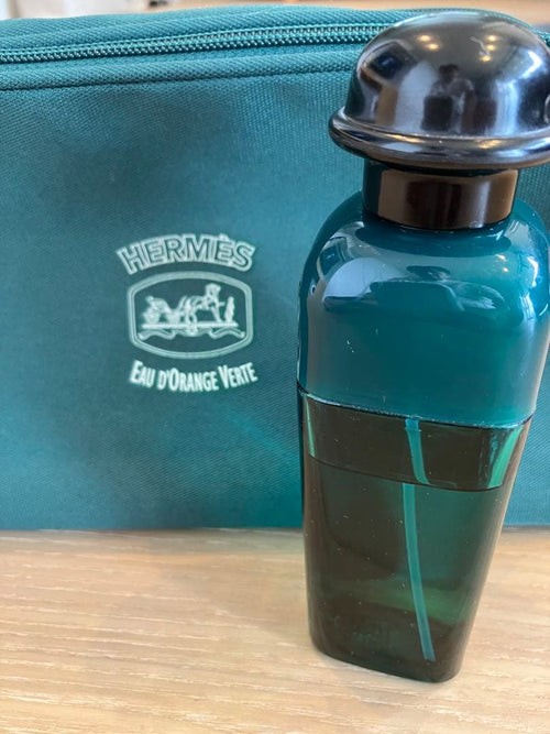 Hermes Pouches Eau D'Orange Verte Orange