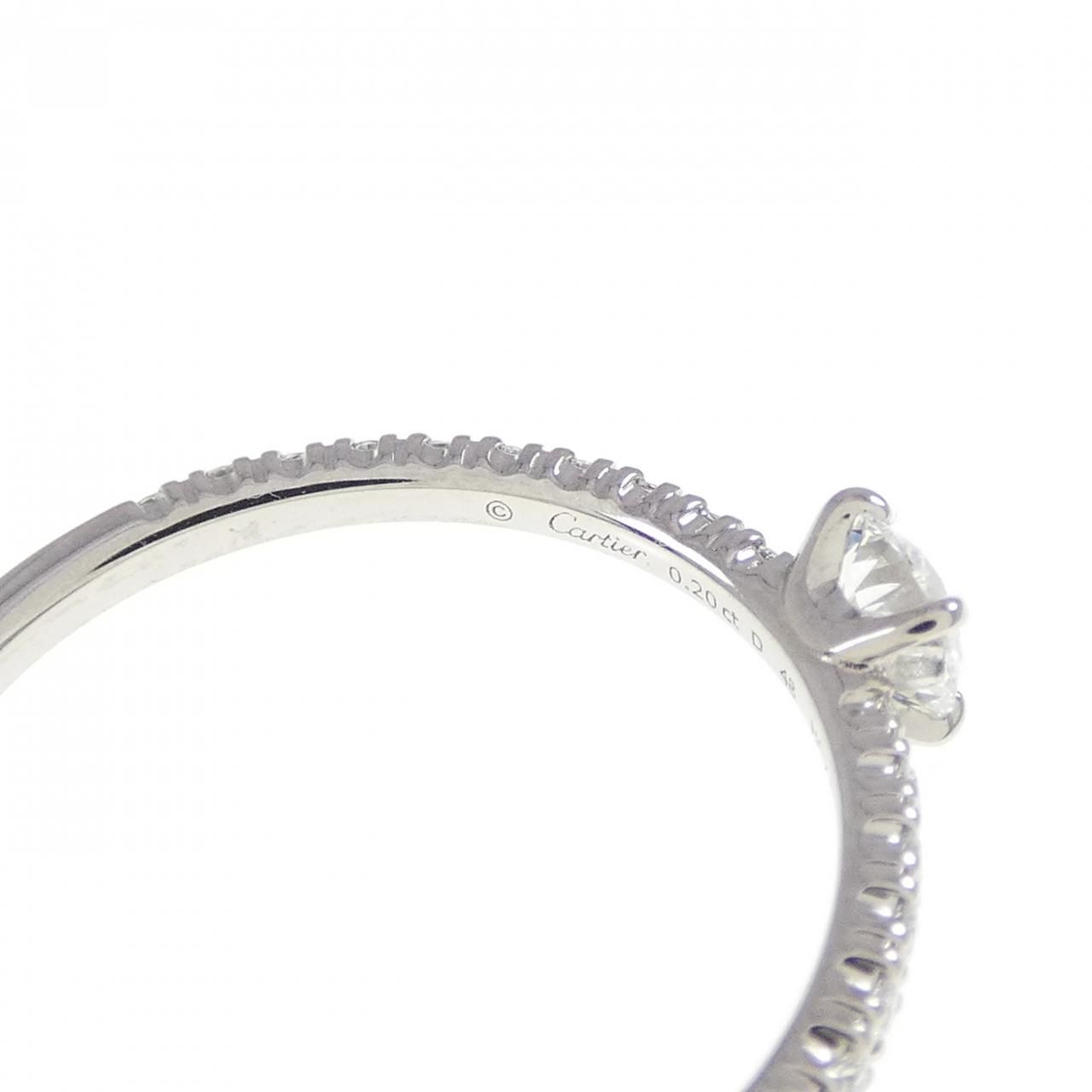Cartier Ring 0.20Ct E Vs1 3Ext
