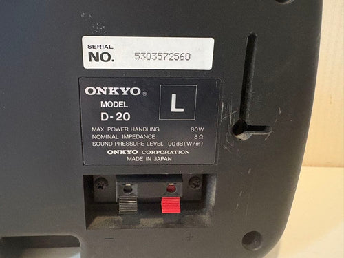 Onkyo Speakers D-20