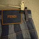 Fendi Wide-Leg Pants Loose-Fitting 38