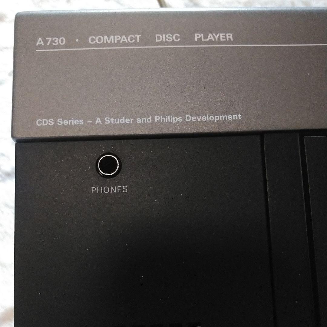 Cd, Md Cassette Decks Studer A730