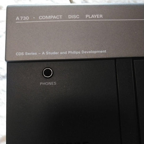 Cd, Md Cassette Decks Studer A730
