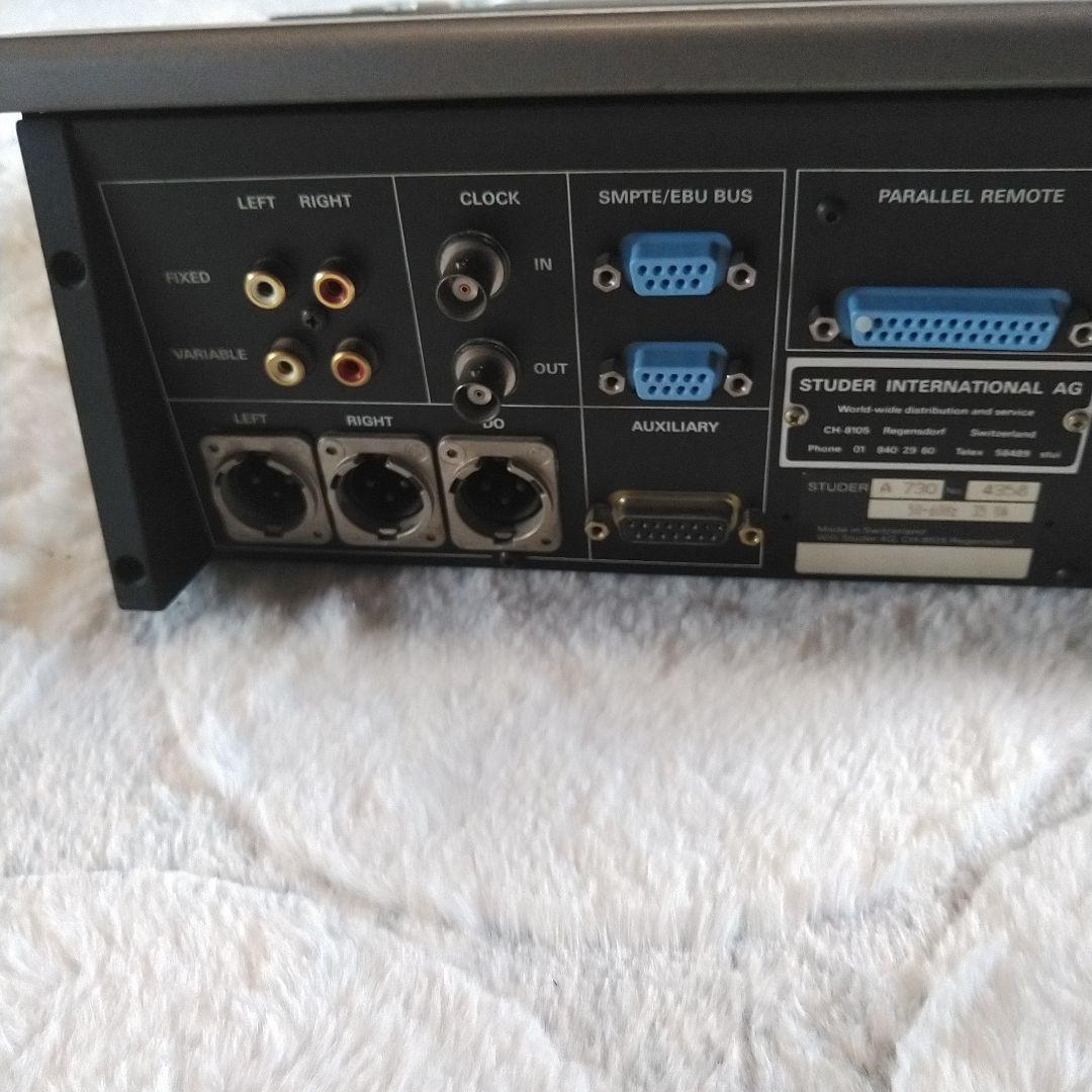 Cd, Md Cassette Decks Studer A730