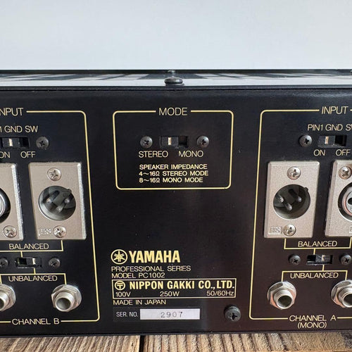 Yamaha Power Amplifiers Pc1002