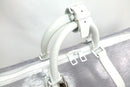 Louis Vuitton Boston Bag Travel Wavy Keepall Bandouliere 50 Epi Plage White
