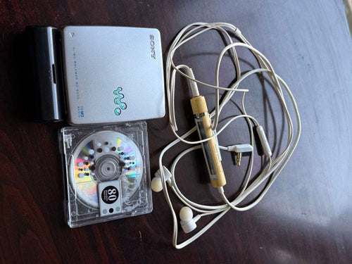 Sony Portable Md Player Hi-Md Mz-Eh50