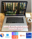 Macbook Body Apple Pro 15Inch 2018/Core I9 2.9Ghz/16Gb/Ssd1Tb/Windows11/Office