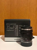 Voigtlander Prime Lenses Apo-Lanthar F2 Vm M