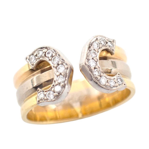 Cartier Ring 44 4 2C 750 K18 Pg Rg Yg Wg 4800