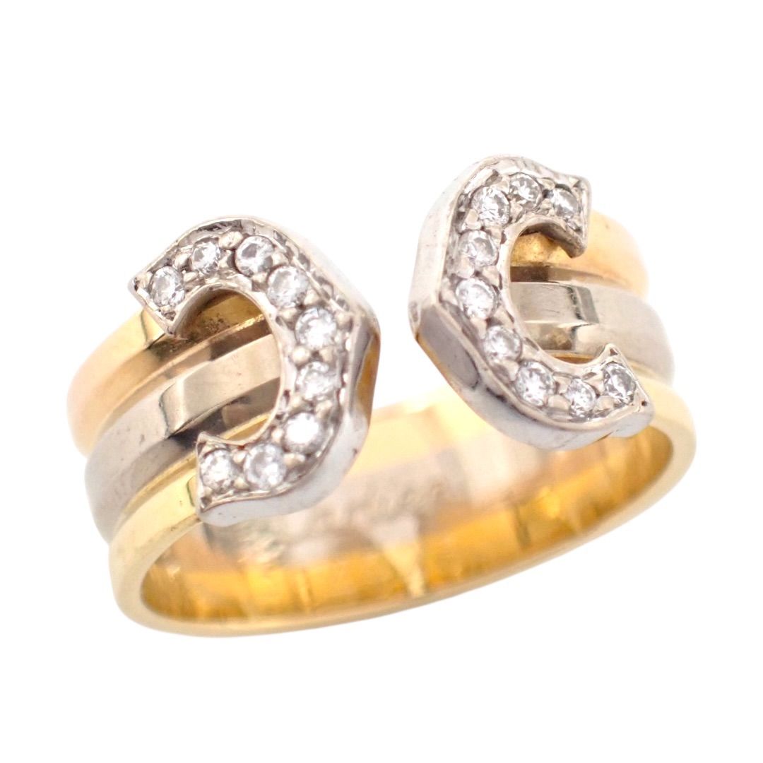 Cartier Ring 44 4 2C 750 K18 Pg Rg Yg Wg 4800