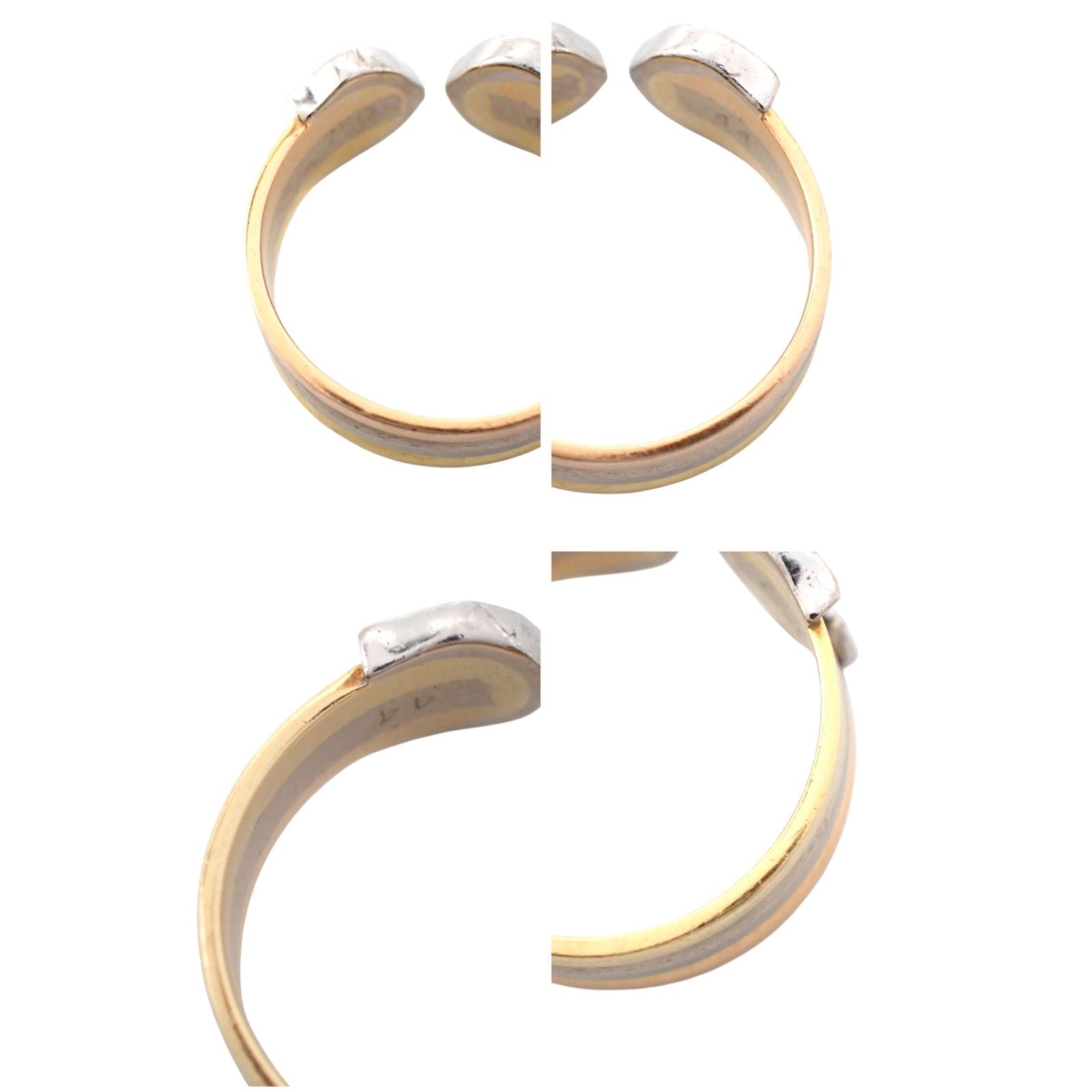Cartier Ring 44 4 2C 750 K18 Pg Rg Yg Wg 4800