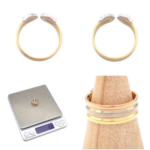 Cartier Ring 44 4 2C 750 K18 Pg Rg Yg Wg 4800