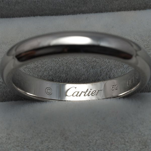 Cartier Ring 1895 52 Pt950 #194793