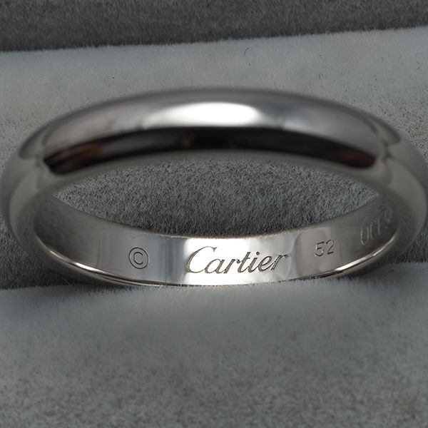 Cartier Ring 1895 52 Pt950 #194793