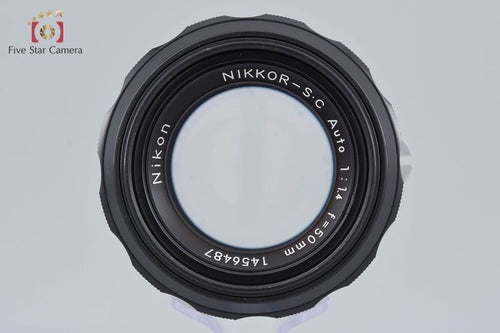 Nikon Lens (Single Focus) Nikkor-S.C Auto F/1.4
