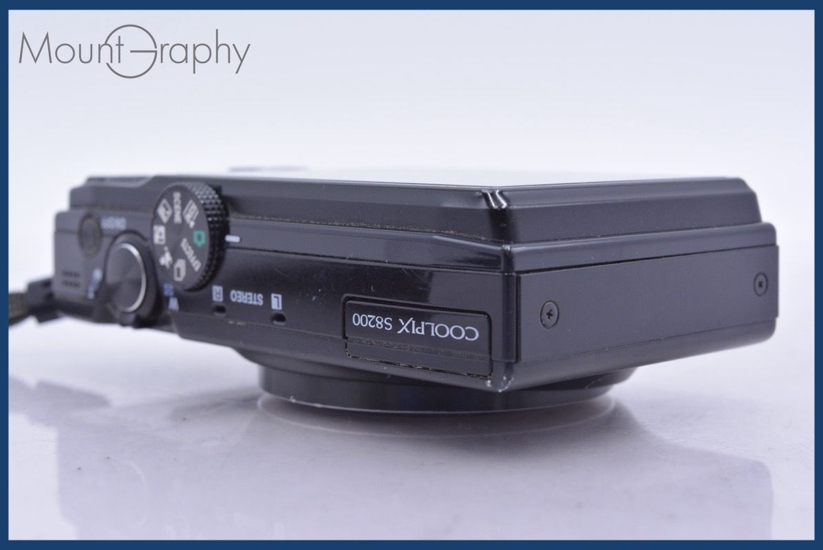 Compact Digital Camera Nikon Coolpix S8200 14X #Yk6535