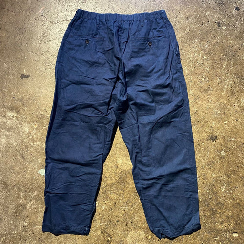 Yohji Yamamoto Pour Homme Wide Pants/Easy Pants 25Ss Indigo Dyeing Double