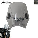 No Brand Others Motorcycle Windshield Round Headlight Street Bikes Windscreen